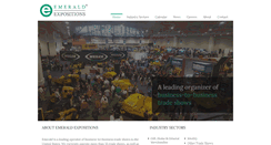 Desktop Screenshot of emeraldexpositions.com